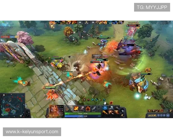 Dota2中期团战控住资源建立全面优势